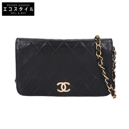 CHANEL シャネル 4番台 プッシュロック ミニマトラッセ チェーン ショルダーバッグ