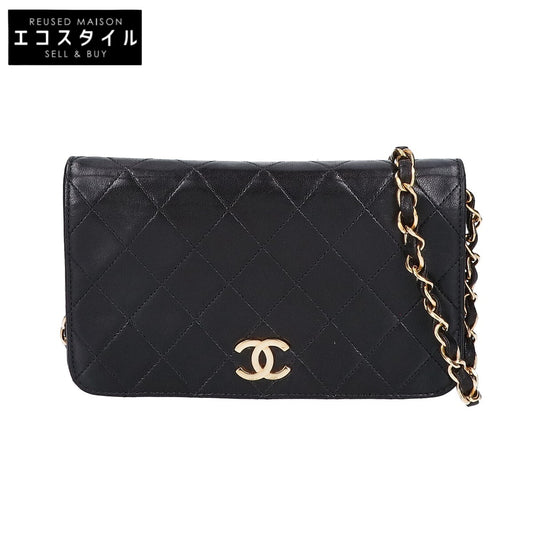 CHANEL シャネル 4番台 プッシュロック ミニマトラッセ チェーン ショルダーバッグ