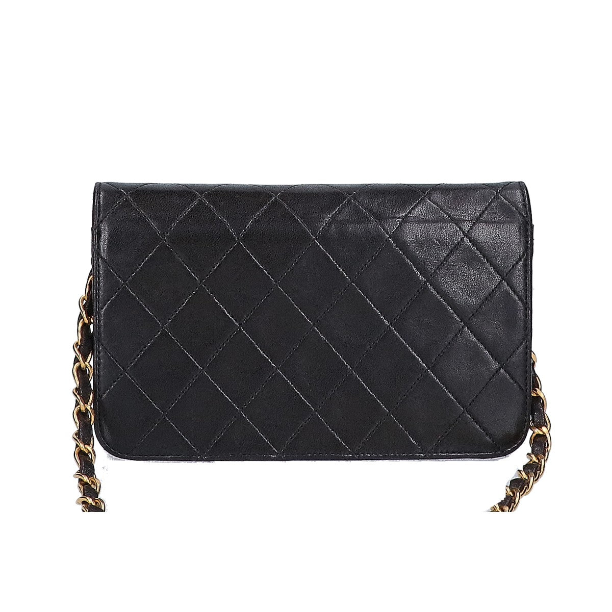 CHANEL シャネル 4番台 プッシュロック ミニマトラッセ チェーン ショルダーバッグ