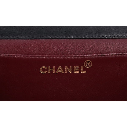CHANEL シャネル 4番台 プッシュロック ミニマトラッセ チェーン ショルダーバッグ
