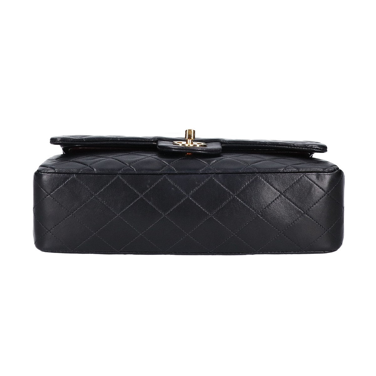 CHANEL シャネル A01112 5番台 ラムスキン ダブルフラップ マトラッセ25 チェーン ショルダーバッグ