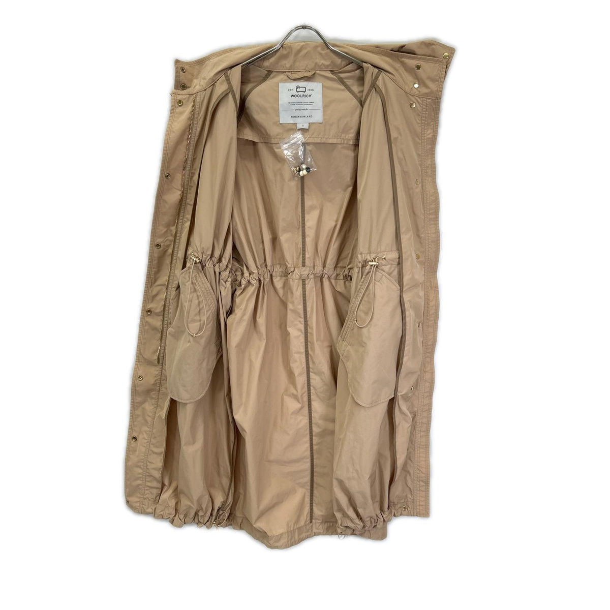 WOOLRICH ウールリッチ ×TOMORROWLAND WWOU0742 ANORAK LONG フーデットコート コート