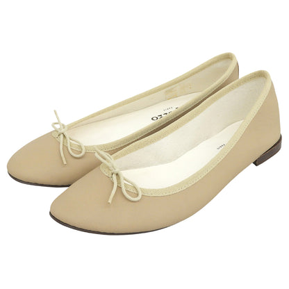 repetto レペット 未使用 Cendrillon サンドリオン バレエ フラットシューズ レディース ベージュ 37 V086VE シューズ