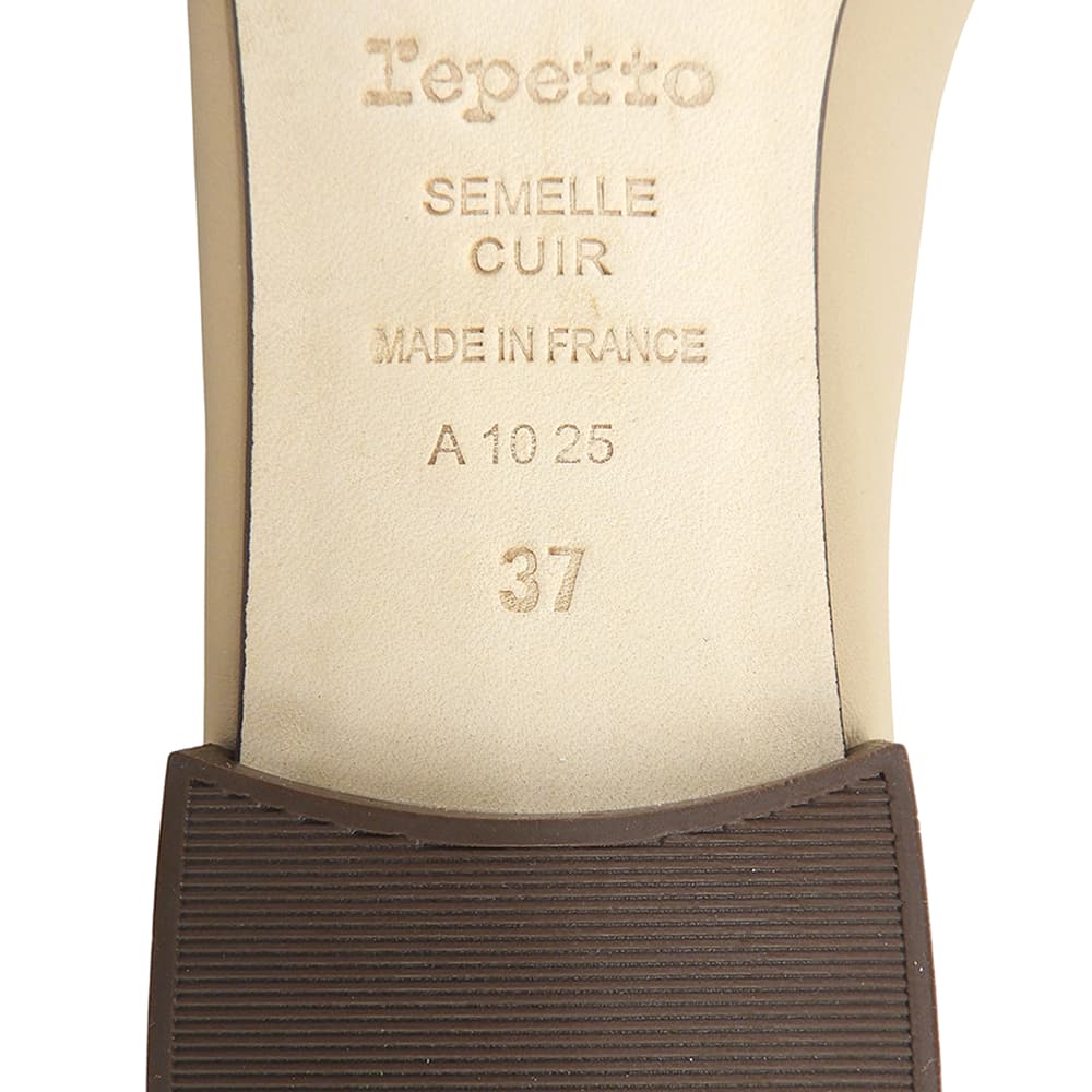 repetto レペット 未使用 Cendrillon サンドリオン バレエ フラットシューズ レディース ベージュ 37 V086VE シューズ