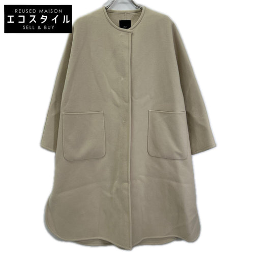 SHIPS シップス 314-15-0594 ウールダブルフェイスノーカラーコート コート