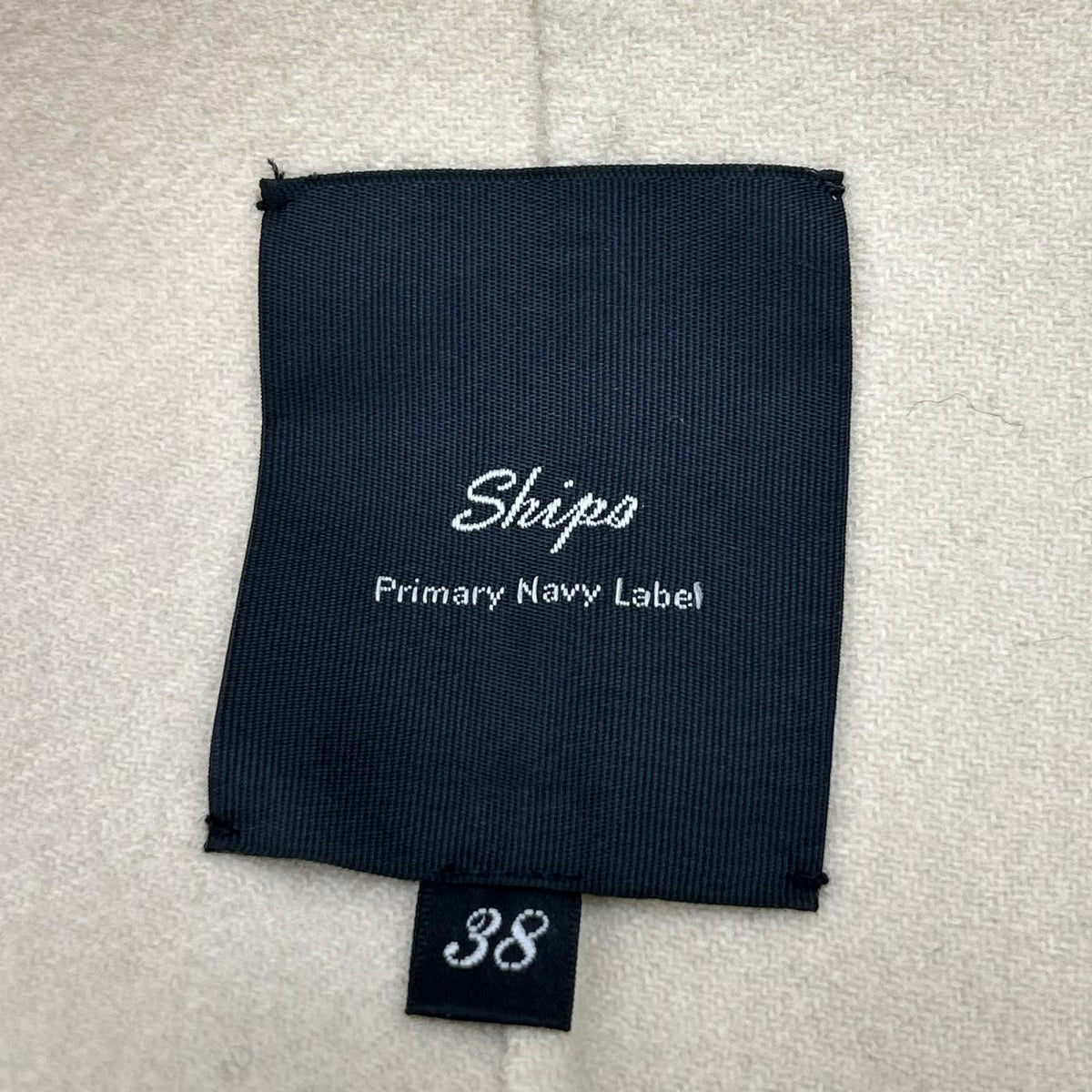SHIPS シップス 314-15-0594 ウールダブルフェイスノーカラーコート コート