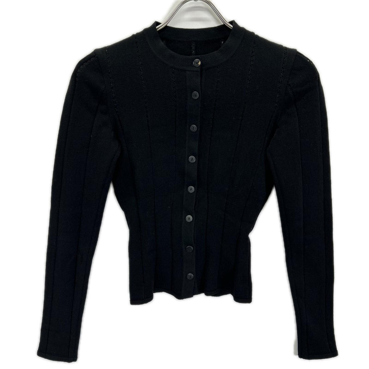ALAIA アライア 4W9UA75RM120 ブラック カーディガン トップス