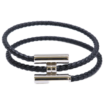 HERMES エルメス トゥルニ トレッセ レザー ブレスレット