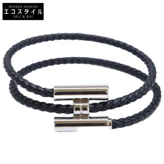 HERMES エルメス トゥルニ トレッセ レザー ブレスレット