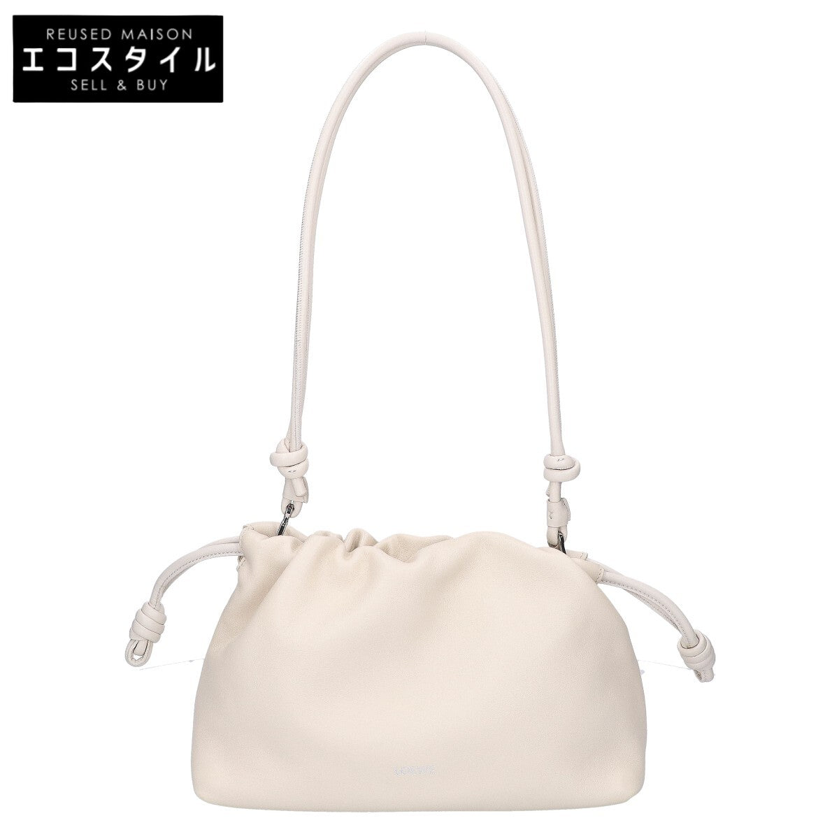 LOEWE ロエベ 美品 A411FCRX02 メローナパラムスキン フラメンコパースミディアム ショルダーバッグ