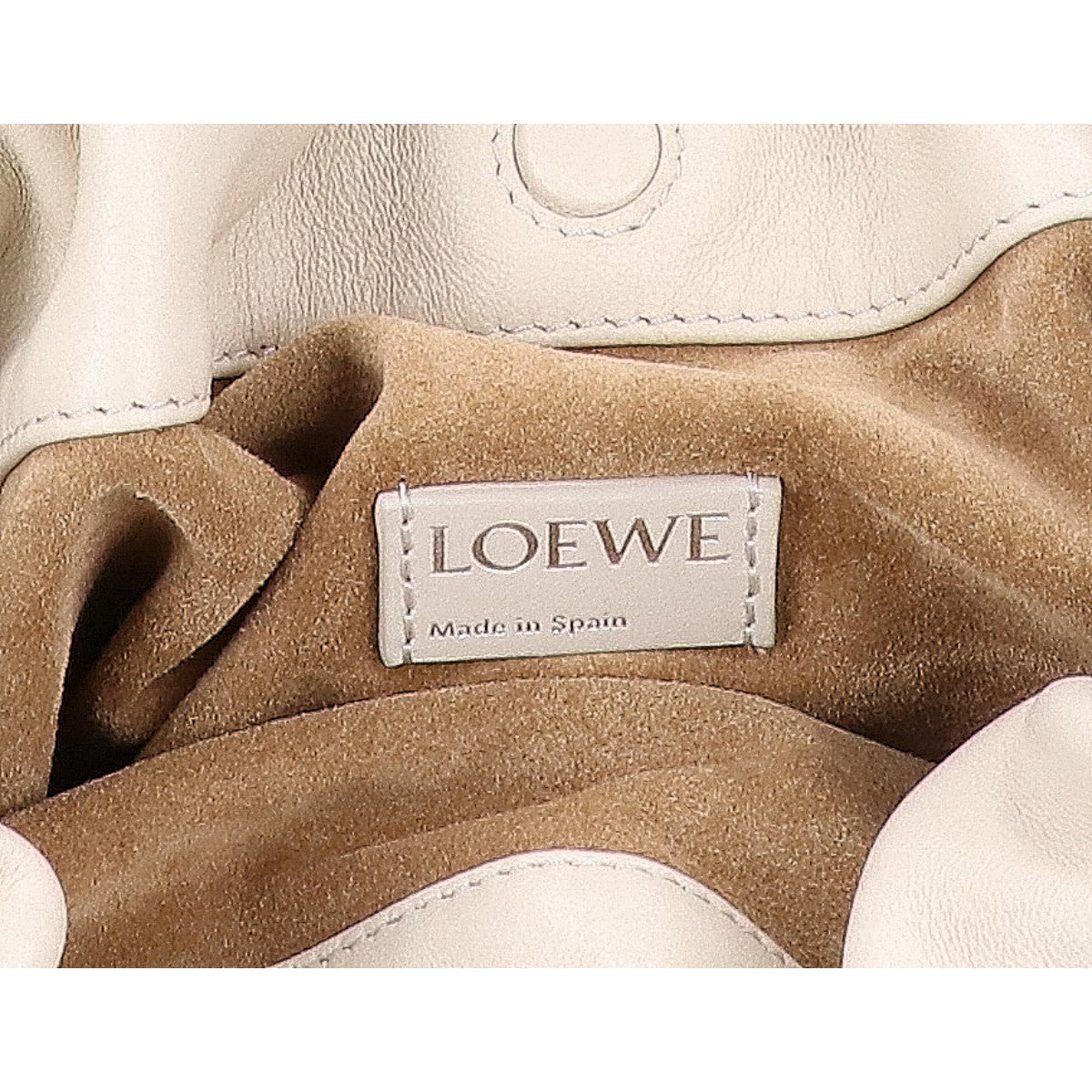 LOEWE ロエベ 美品 A411FCRX02 メローナパラムスキン フラメンコパースミディアム ショルダーバッグ