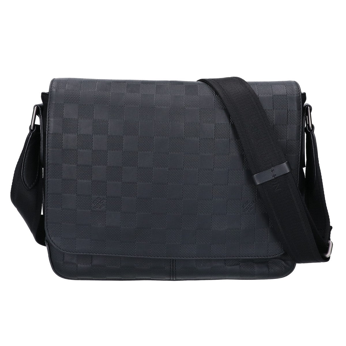 LOUIS VUITTON ルイヴィトン 美品 N41038 ダミエアンフィニ ディストリクトMM ショルダーバッグ