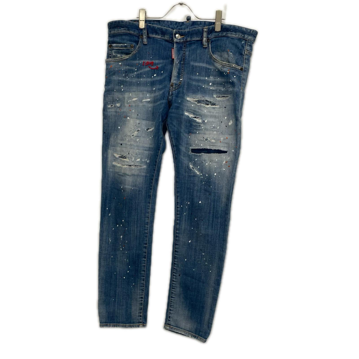 DSQUARED2 ディースクエアード S71LB1029 Medium Breeze Wash Skater Jeans ボトムス