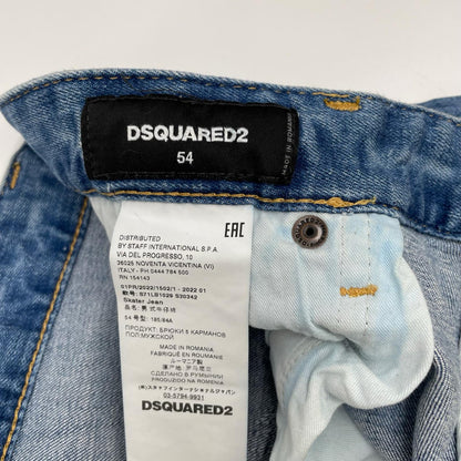 DSQUARED2 ディースクエアード S71LB1029 Medium Breeze Wash Skater Jeans ボトムス