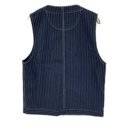 schott ショット 3122067 ネイビー OLD HICKORY DENIM VEST ベスト