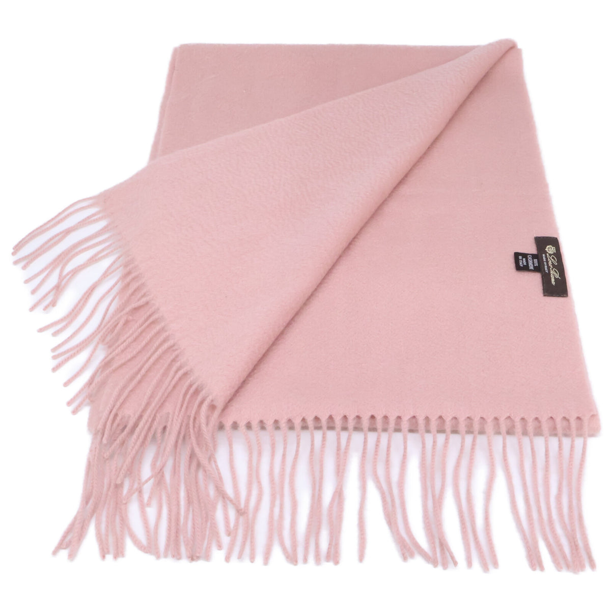 Loro Piana ロロピアーナ カシミヤ100％ フリンジ マフラー