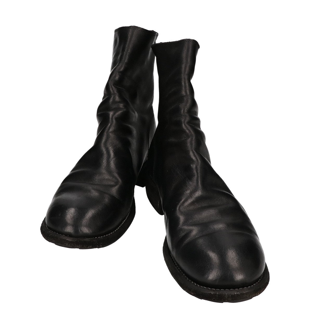 GUIDI グイディ 【美品】986X HORSE FULL GRAIN BACK ZIP BOOTS バックジップブーツ シューズ