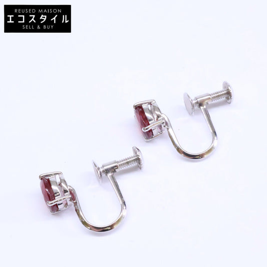 QVC QVC 新品同様 Pt950/Pt900 ピジョンブラッド非加熱ルビー0.55ct イヤリング