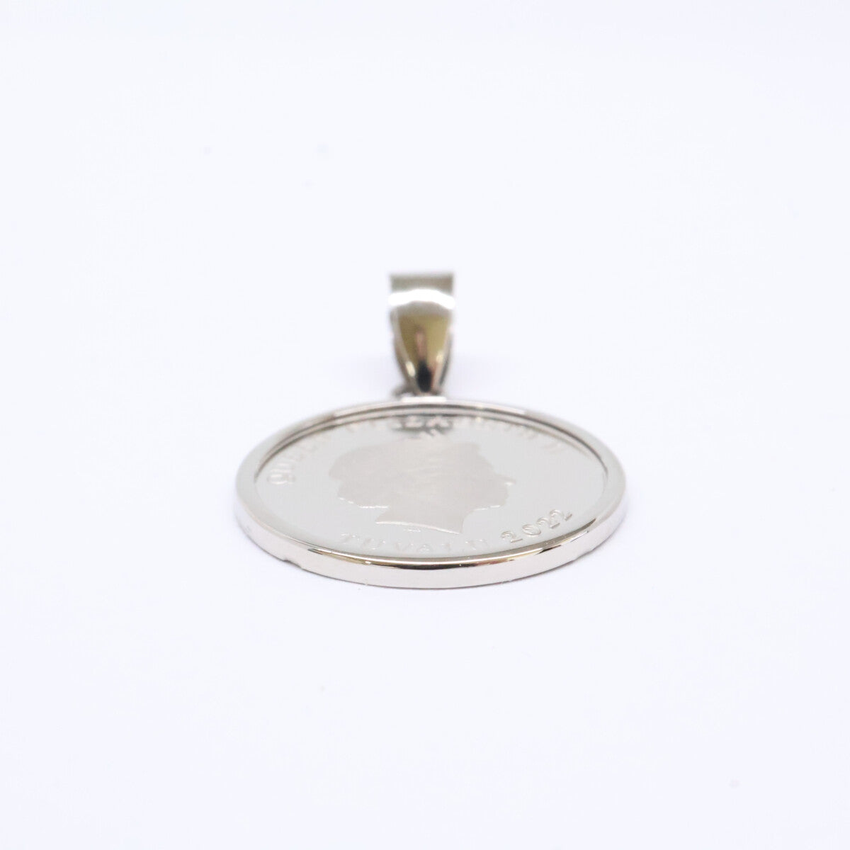GSTV ジーエスティーブイ 【新品同様】TUVALU 2022 1/25oz 9995 PLATINUM ツバルエンジェル コイン ペンダントトップ