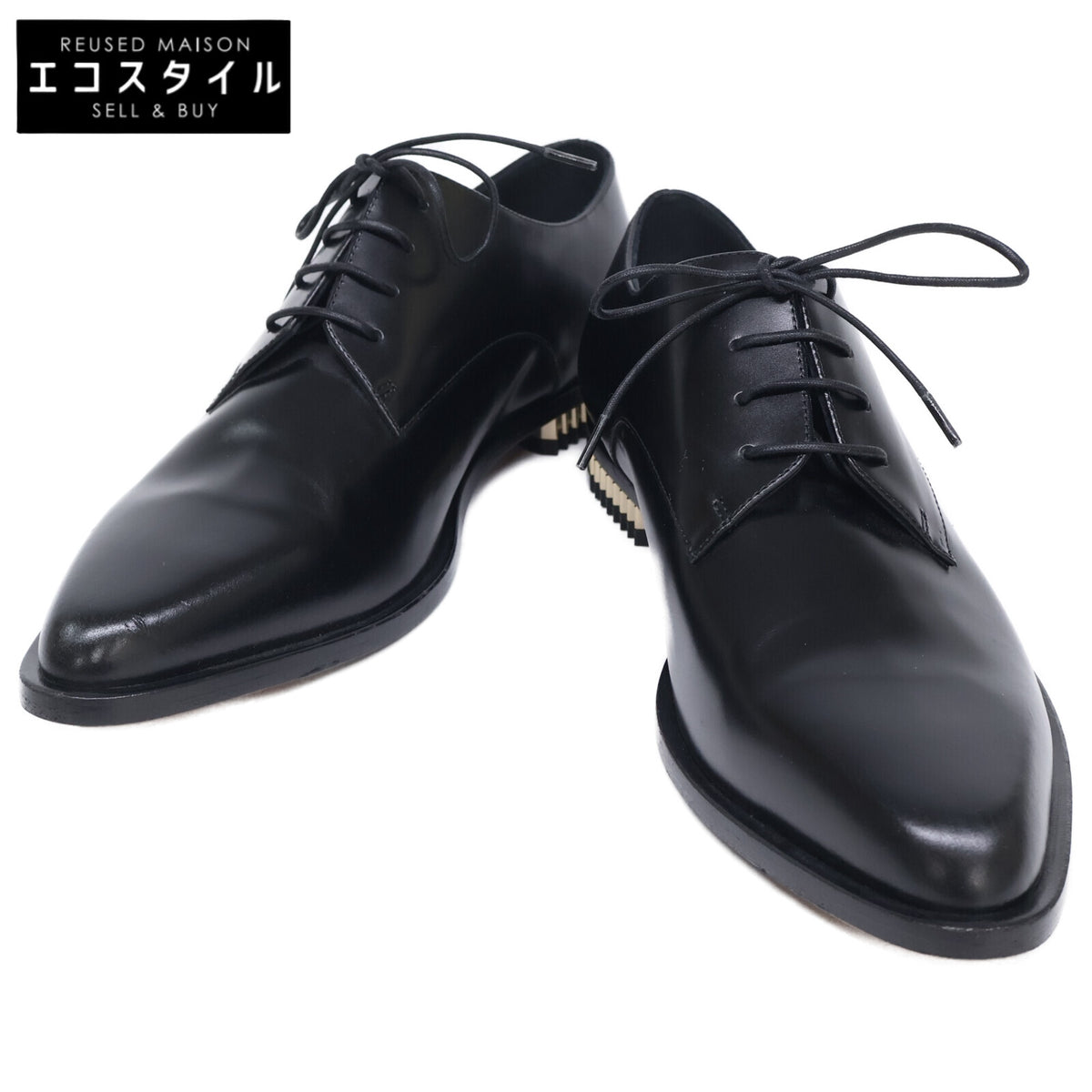GIORGIOARMANI ジョルジオアルマーニ 【新品同様】X1C175 レースアップ ドレスシューズ シューズ