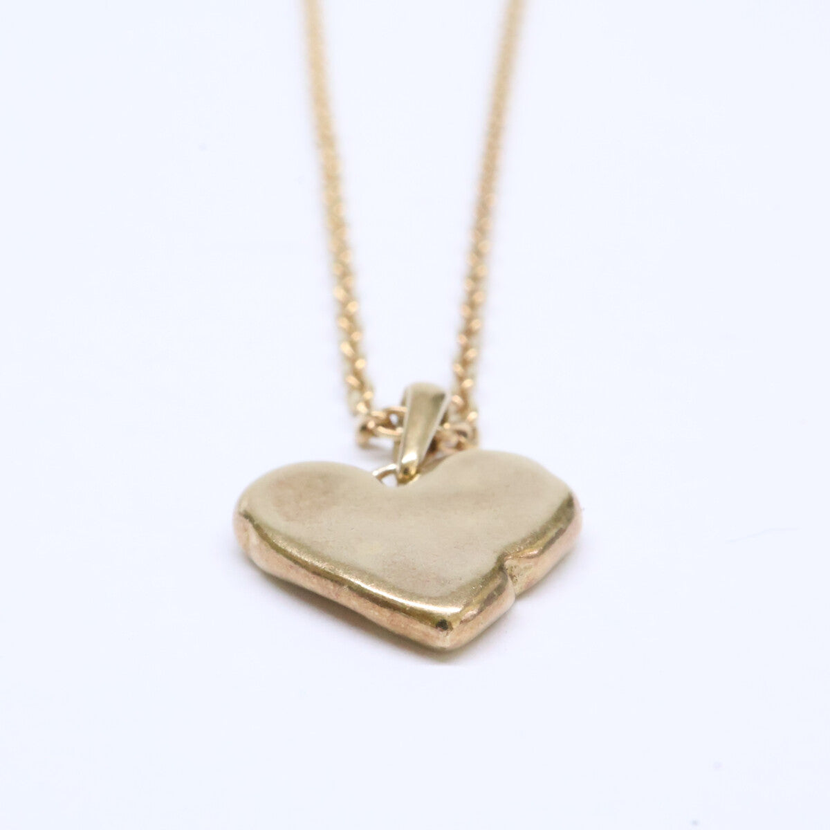 TEN テン 【美品】neg-0064 925 ハートシルフィウム ネックレス