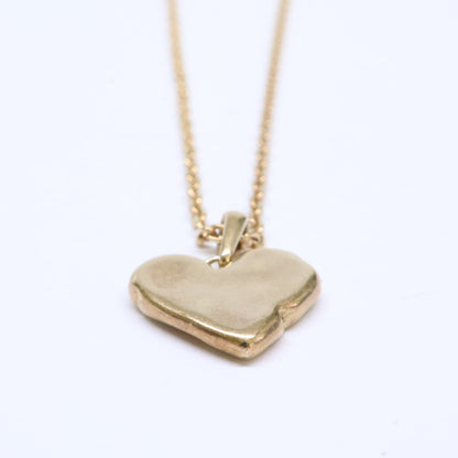 TEN テン 【美品】neg-0064 925 ハートシルフィウム ネックレス