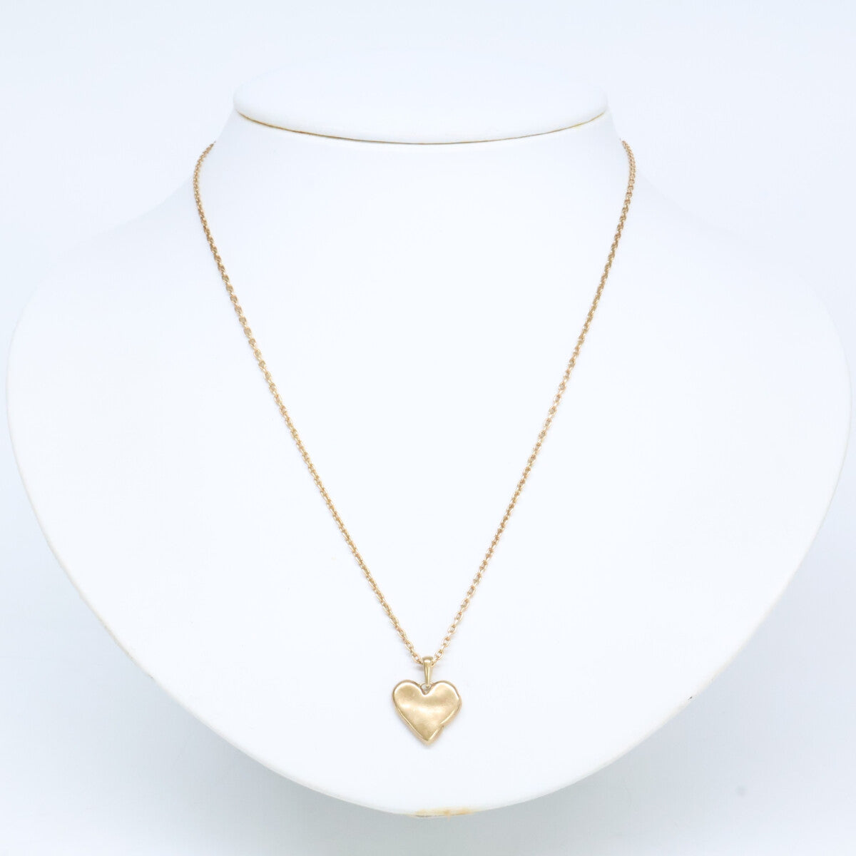 TEN テン 【美品】neg-0064 925 ハートシルフィウム ネックレス