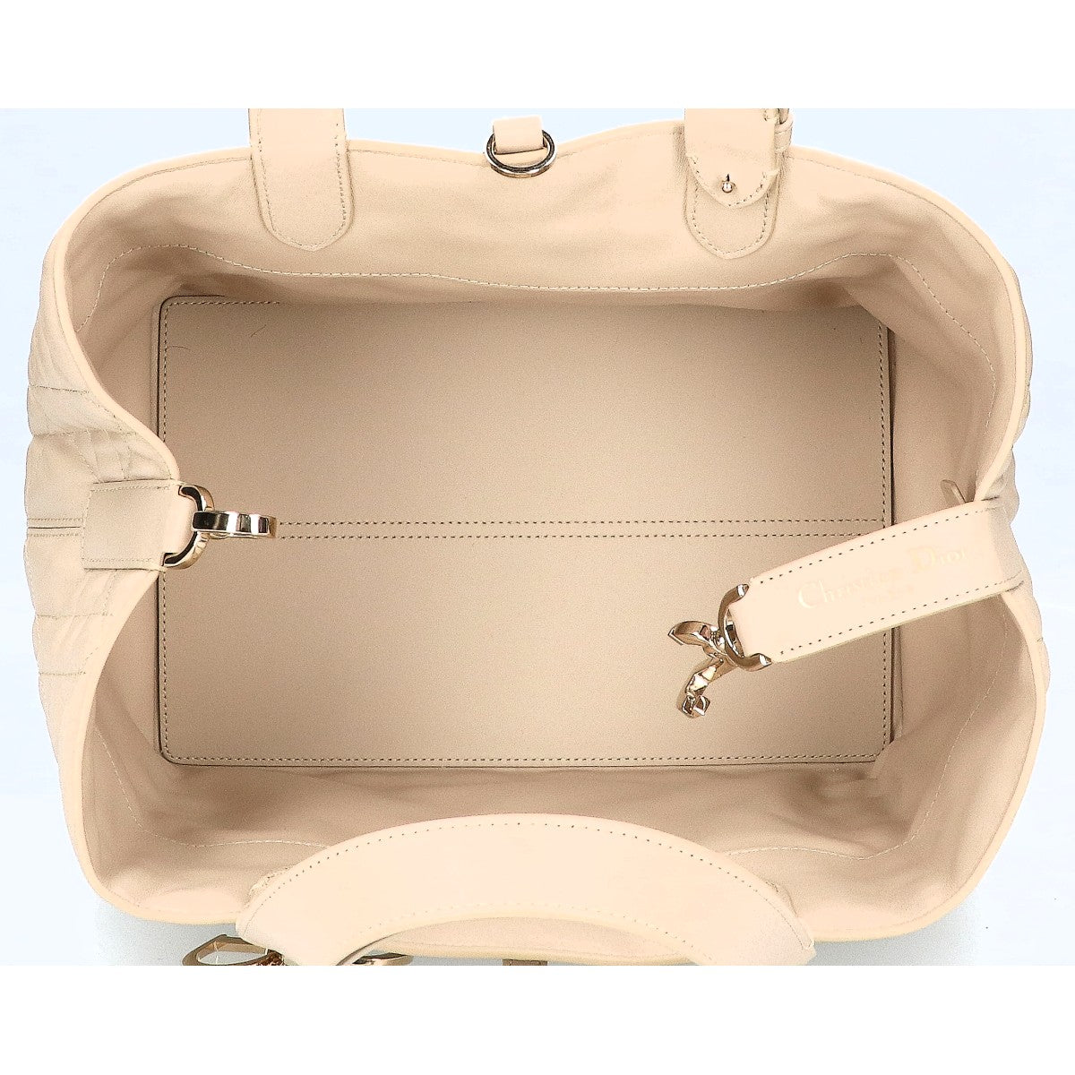Christian Dior クリスチャンディオール 新品同様 M2821 Dior Toujours マクロカナージュ カーフスキン ミディアム ハンドバッグ