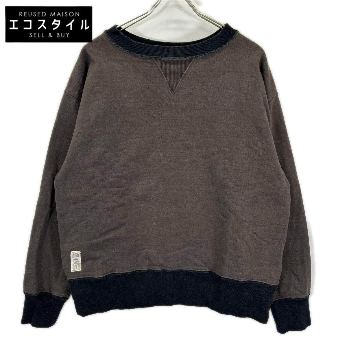 NIGEL CABOURN ナイジェルケーボン 8047ー00ー20045 23AW 50s CREW NECK SWEAT SHIRT トップス