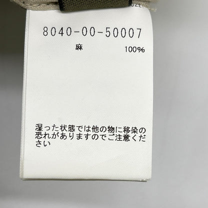 NIGEL CABOURN ナイジェルケーボン 8040ー00ー50007 リネン ワイドカーゴパンツ ボトムス