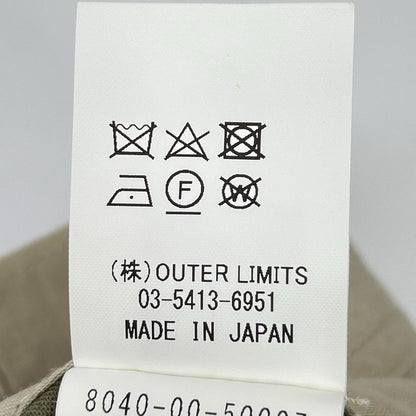 NIGEL CABOURN ナイジェルケーボン 8040ー00ー50007 リネン ワイドカーゴパンツ ボトムス