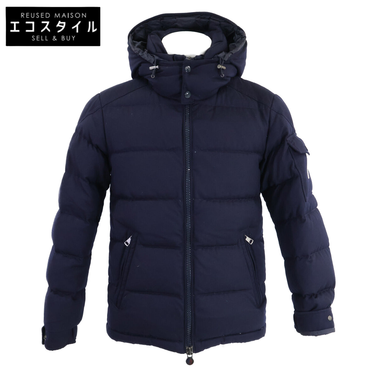 MONCLER モンクレール MONTGENEVRE モンジュネーブル ウール フード付ダウンジャケット ジャケット
