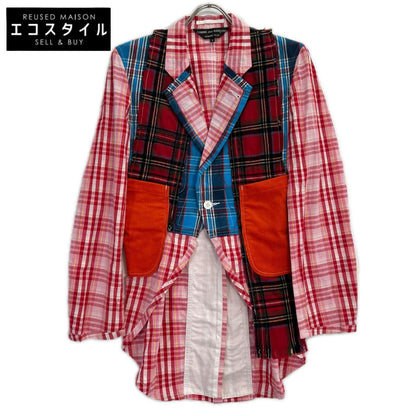 COMMEdesGARCONS HOMME PLUS コムデギャルソンオムプリュス AD2009 PE-J051 10SS ランダムコラージュ期パッチワークジャケット トップス