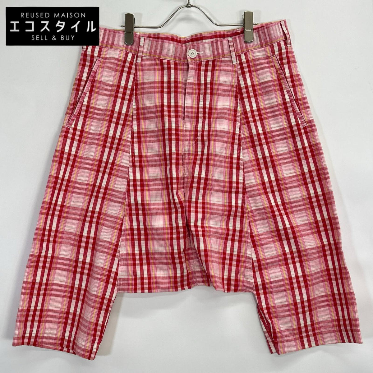 COMMEdesGARCONS HOMME PLUS コムデギャルソンオムプリュス AD2009 PE-P027 10SS ランダムコラージュ期パッチワークサルエルパンツ ボトムス
