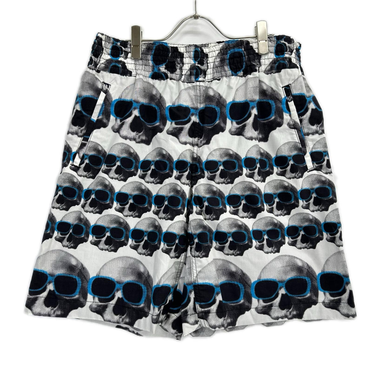 COMMEdesGARCONS HOMME PLUS コムデギャルソンオムプリュス AD2010 PG-P030 11SS スカルオブライフ期スカルショーツ ボトムス