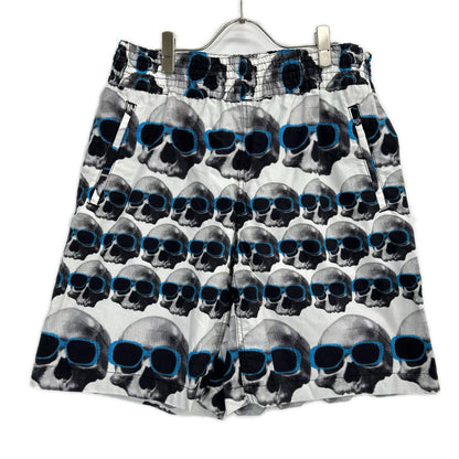 COMMEdesGARCONS HOMME PLUS コムデギャルソンオムプリュス AD2010 PG-P030 11SS スカルオブライフ期スカルショーツ ボトムス