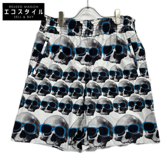 COMMEdesGARCONS HOMME PLUS コムデギャルソンオムプリュス AD2010 PG-P030 11SS スカルオブライフ期スカルショーツ ボトムス