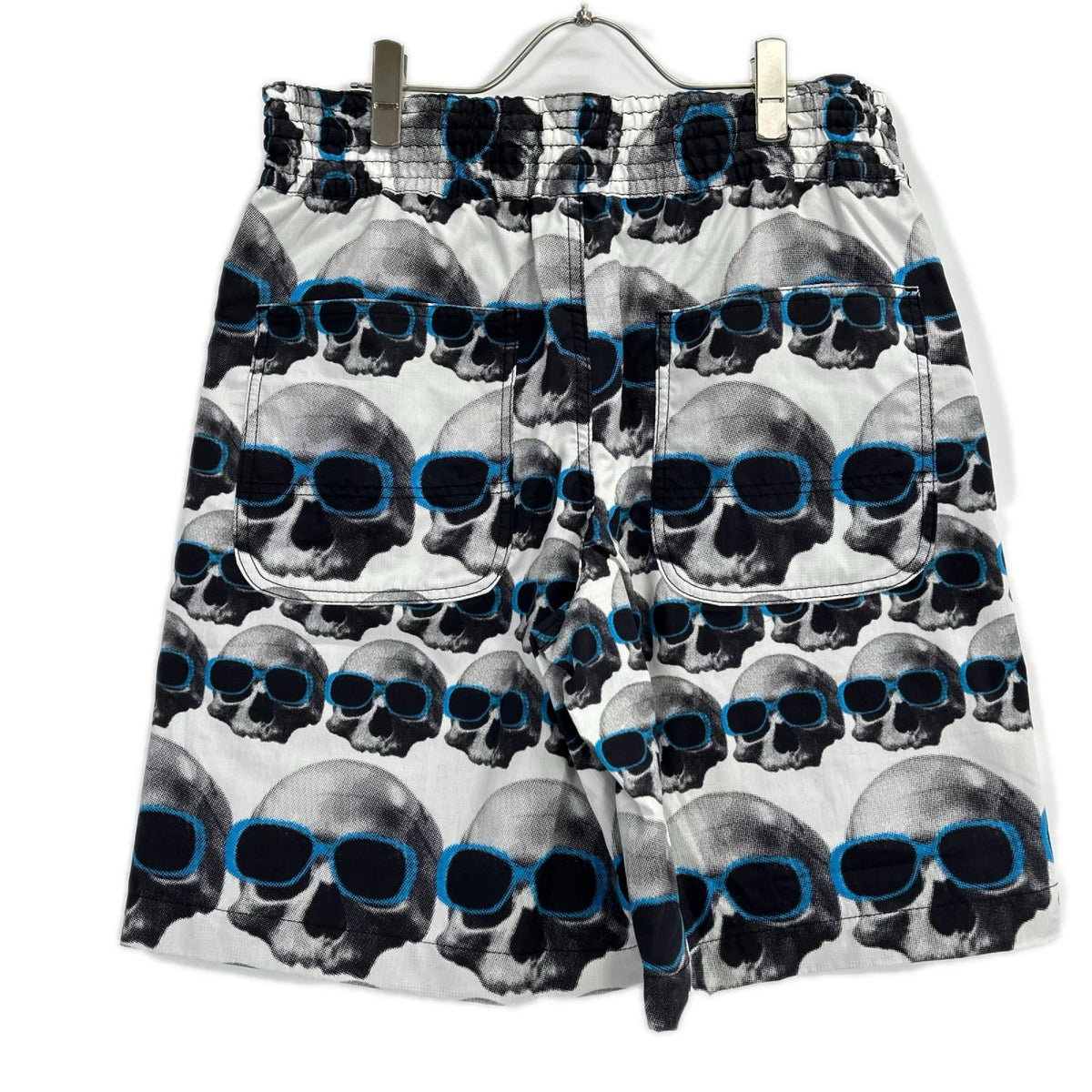 COMMEdesGARCONS HOMME PLUS コムデギャルソンオムプリュス AD2010 PG-P030 11SS スカルオブライフ期スカルショーツ ボトムス