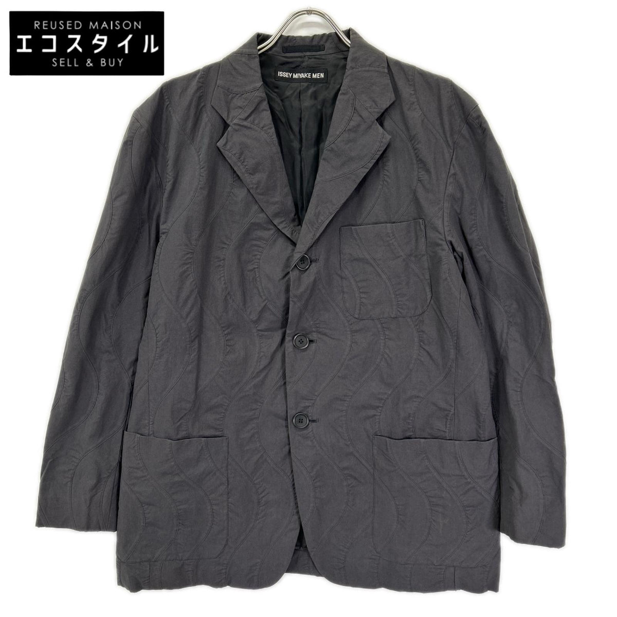 ISSEY MIYAKE MEN イッセイミヤケメン ME21FD093 テーラードジャケット ジャケット