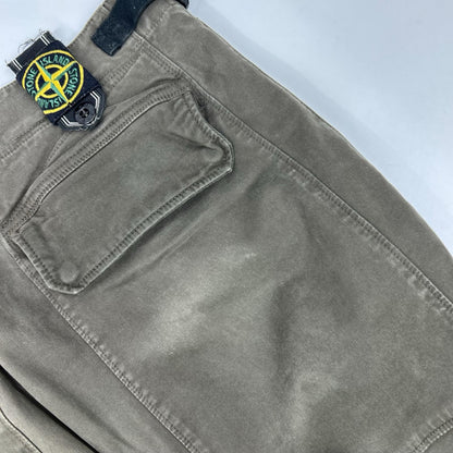 STONE ISLAND ストーンアイランド 47153711/1553 カーキ ミリタリーパンツ ボトムス