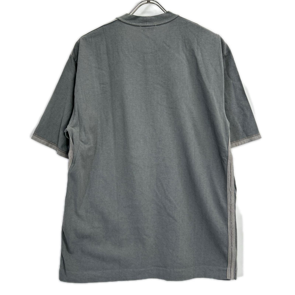 STONE ISLAND ストーンアイランド 38152F46/1250 グレー 20th Taping Tee ロゴ半袖Tシャツ トップス