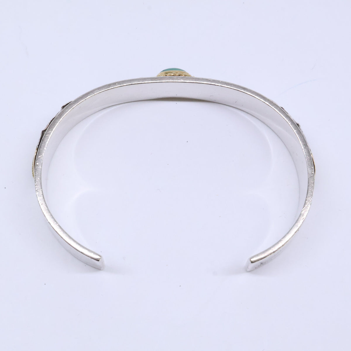 WASHIMITARO 鷲見太郎 M plain bangle 12mm 6x8 K18 cup turquoise 6x8 S feather K18 top 01 S feather K18 top 02 フェザー ターコイズ バングル