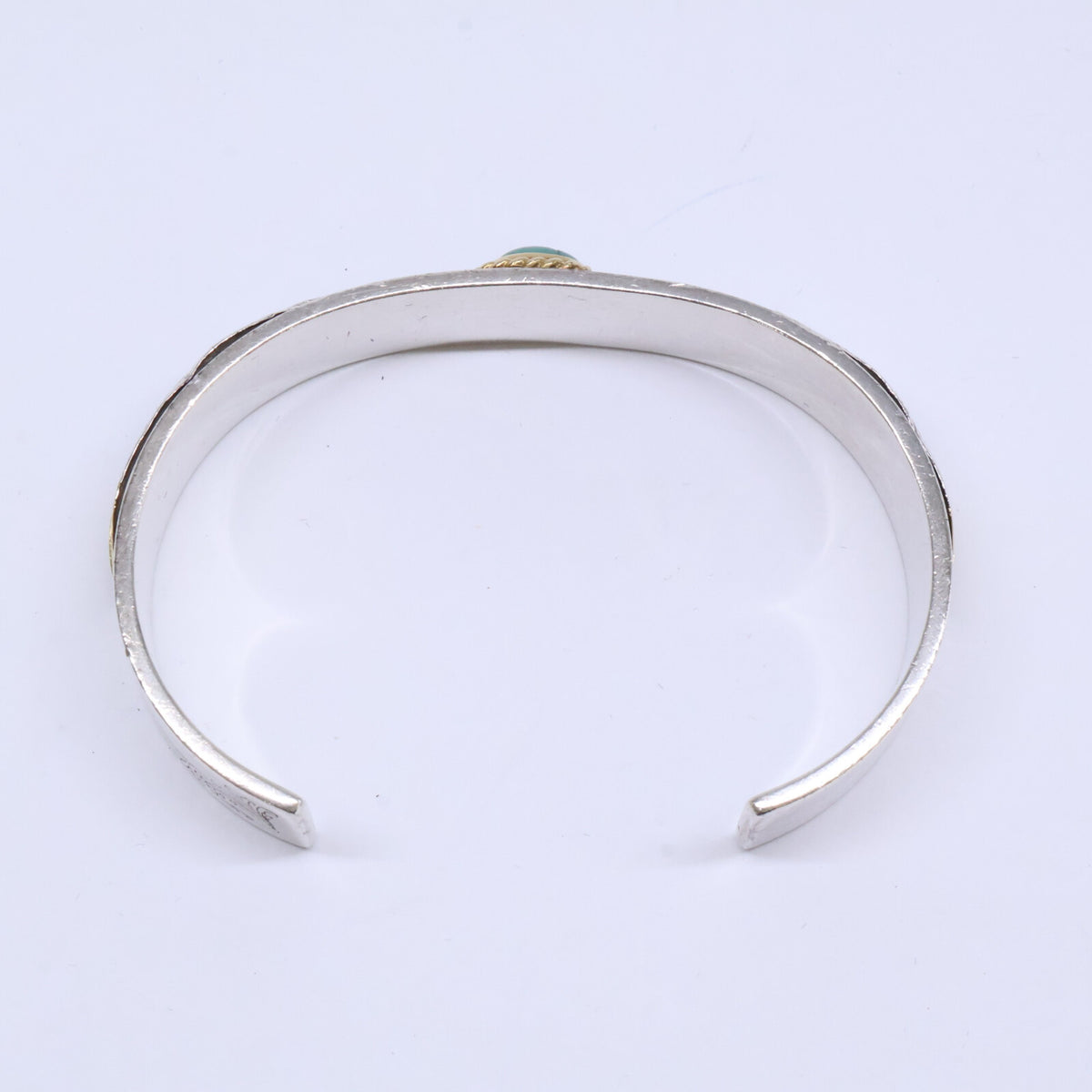 WASHIMITARO 鷲見太郎 M plain bangle 12mm 6x8 K18 cup turquoise 6x8 S feather K18 top 01 S feather K18 top 02 フェザー ターコイズ バングル