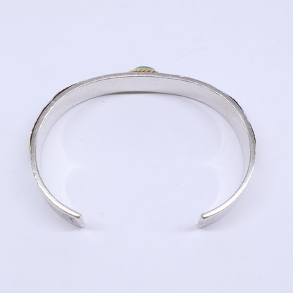 WASHIMITARO 鷲見太郎 M plain bangle 12mm 6x8 K18 cup turquoise 6x8 S feather K18 top 01 S feather K18 top 02 フェザー ターコイズ バングル