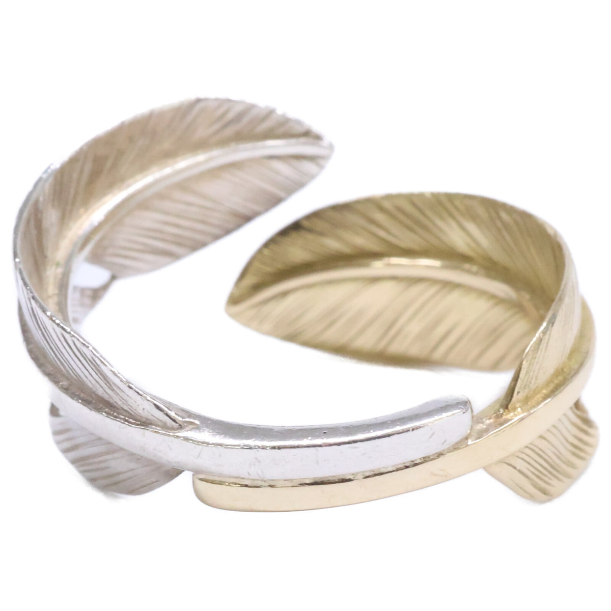 WASHIMITARO 鷲見太郎 S K18 feather & S feather ring フェザー リング 指輪