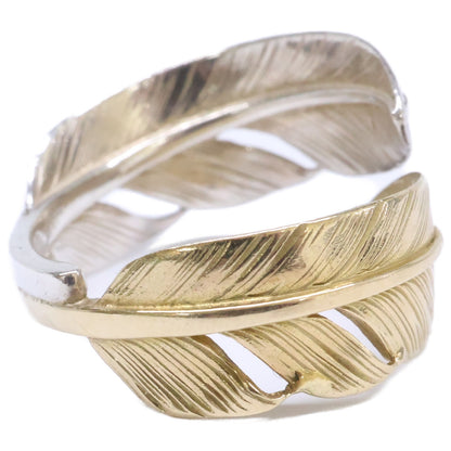 WASHIMITARO 鷲見太郎 S K18 feather & S feather ring フェザー リング 指輪