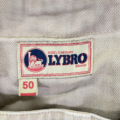 NIGEL CABOURN ナイジェルケーボン 8040-13-50500 LYBRO NAVAL DUNGAREE HERRINGBONE オーバーオール オーバーオール オールインワン