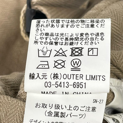 NIGEL CABOURN ナイジェルケーボン 8040-13-50500 LYBRO NAVAL DUNGAREE HERRINGBONE オーバーオール オーバーオール オールインワン