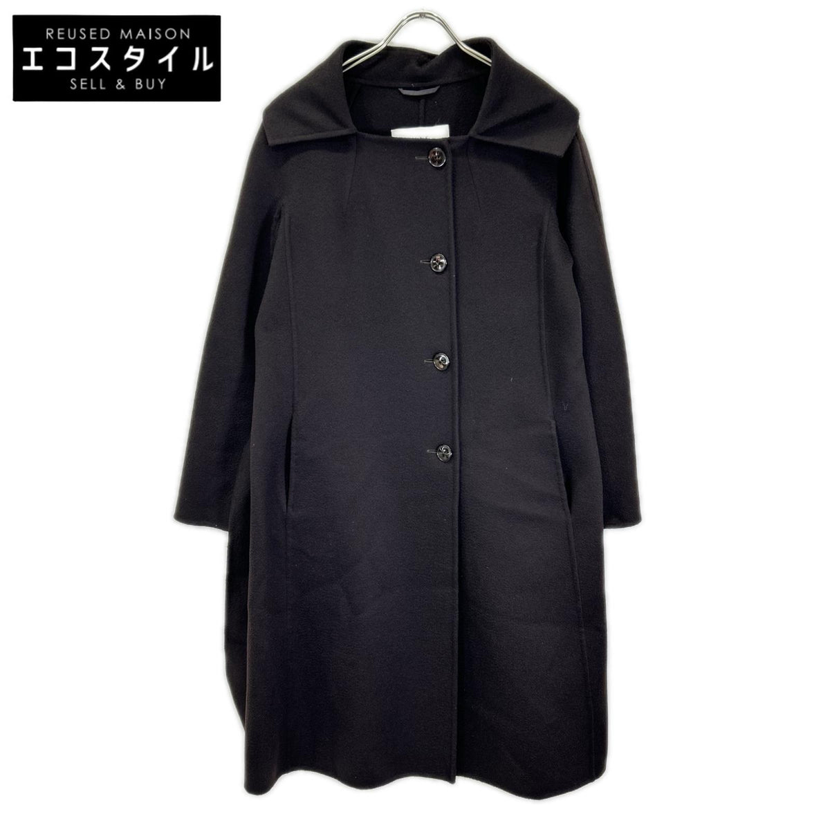 Max Mara マックスマーラ 10160489 ブラウン ピュアカシミヤ ロングコート コート