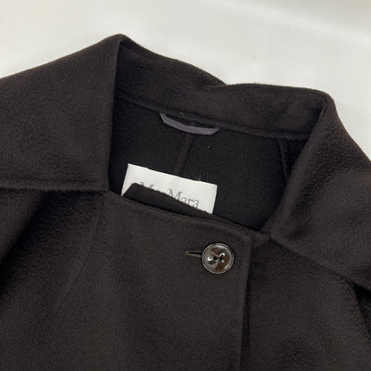 Max Mara マックスマーラ 10160489 ブラウン ピュアカシミヤ ロングコート コート